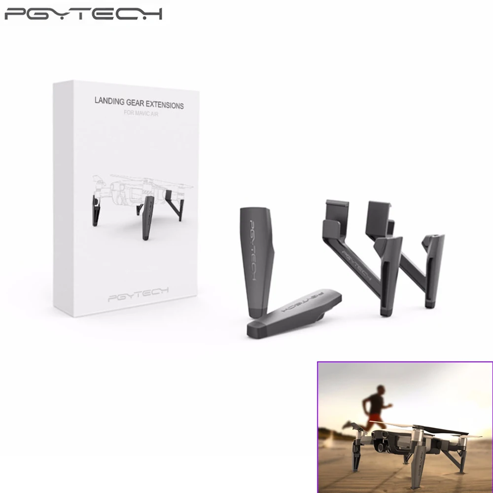 1set PGYTECH Landing Gear Riser Extended Landing Gear Heightened Leg for DJI MAVIC Air 1set PGYTECH Landing Gear Riser Extended Landing Gear Heightened Leg for DJI MAVIC Air