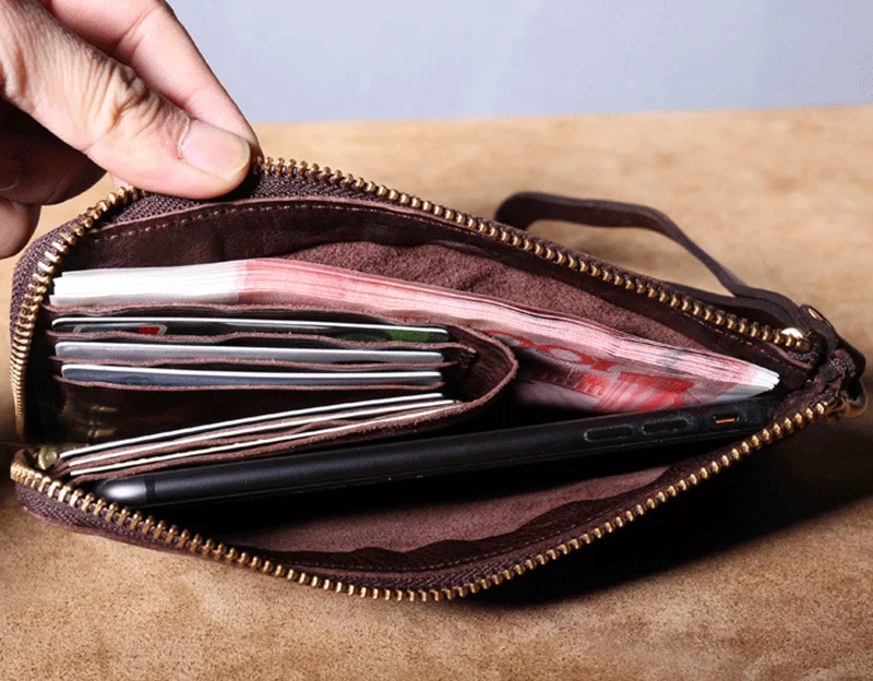 men genuine leather Wallet (15)