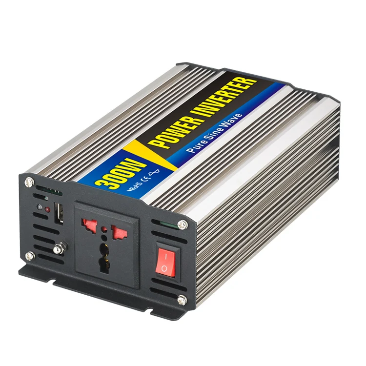 

MAYLAR@ 300W Car Power Inverter Converter DC 24V to AC 110V or 220V Pure Sine Wave Power Solar inverters mini size real power
