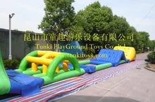 Inflatable Slide Water Park Swimming Pool Kids Gift Bounce Castle