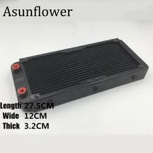 Asunflower Water Cooling Radiator 360mm/240/120 Screw Thread Computer Liquid For PC Computer Laptop Radiator CPU Heat Sink Drops Asunflower Water Cooling Radiator 360mm/240/120 Screw Thread Computer Liquid For PC Computer Laptop Radiator CPU Heat Sink Drops