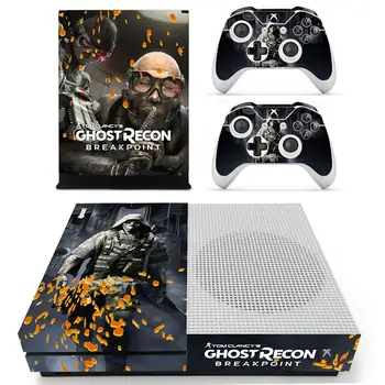

Tom Clancy's Ghost Recon Breakpoint Skin Sticker Decal For Xbox One S Console and Controllers for Xbox One Slim Skin Stickers