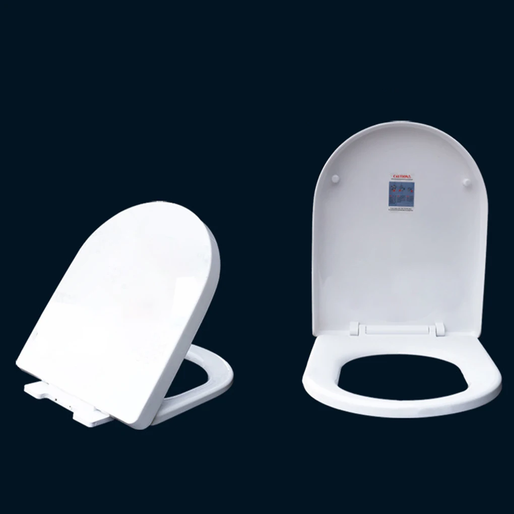 U O Type Thicken Universal Slow Close Adult Toilet Seat Lid Cover WC