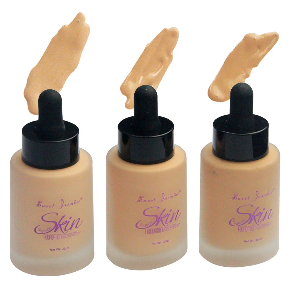 

ZD 1PC Liquid Foundation Smooth Moist Long Wear Face Makeup B8017A