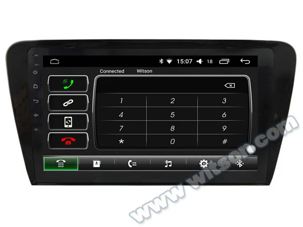 Clearance WITSON Android 8.0 10.2" CAR DVD PLAYER For VOLKSWAGEN SKODA OCTAVIA 2014 CAR STEREO CAR AUDIO PLAYER GPS NAVIGATION SYSTEM 15