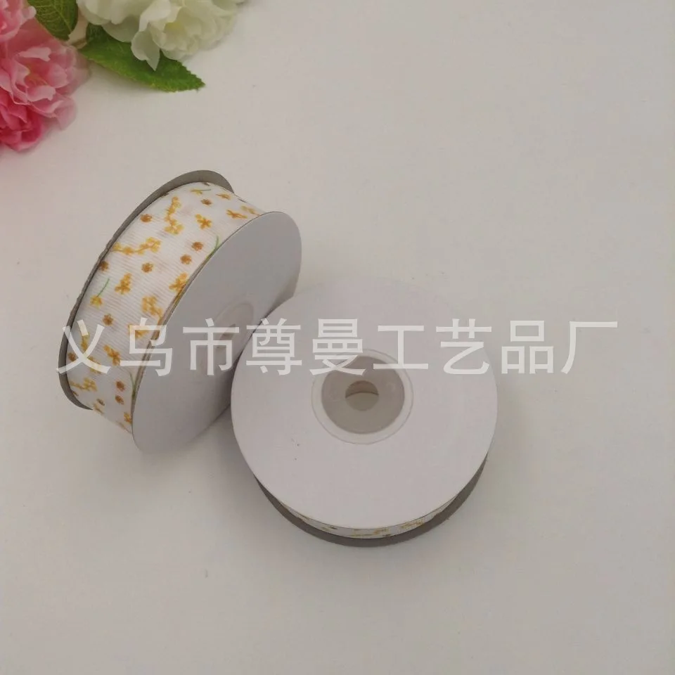 

DIY Wide 2.5cm Digital Printing Crafts Material Accessories Thermal Transfer Sublimation Line Jinmeizhi Series Webbing Ribbon
