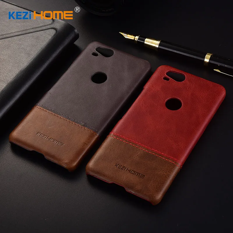 

Luxury For Google Pixel 2 Case Luxury Genuine Leather pc Hard Phone Case For Google Pixel 2 Back Cover High quality