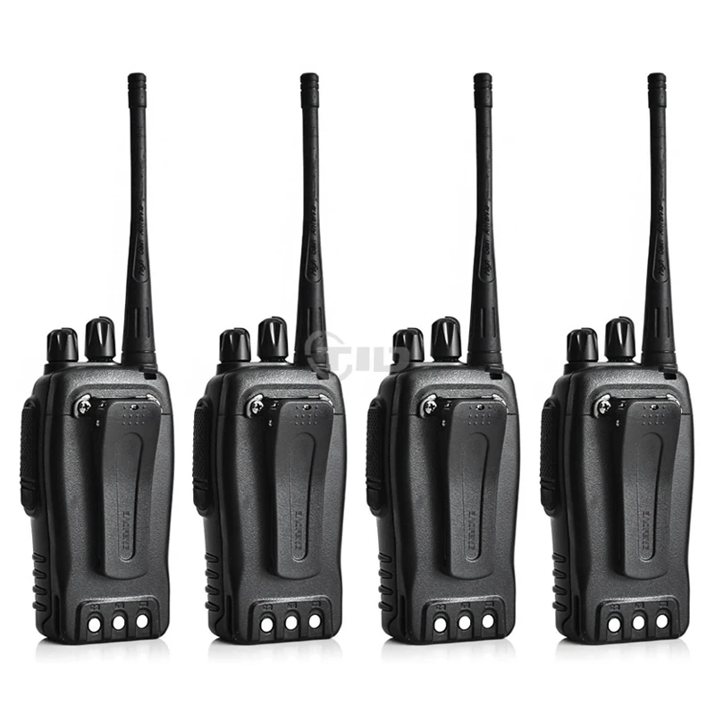 4pcs BaoFeng BF-888S Walkie Talkie UHF400-470MHZ Portable Ham baofeng 888s CB Radio