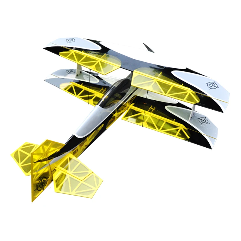 OUTLAW RC Biplane 1 2 метра версия PNP электрический самолет легкий деревянный с