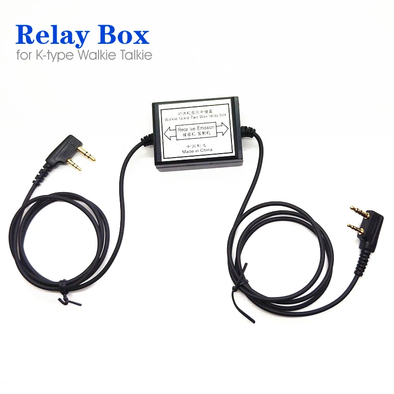 

RPT-2K Walkie Talkie Two Wav Relay Box For Kenwood Baofeng Wouxun Puxing Handheld Two Way Radio Repeater With K Port