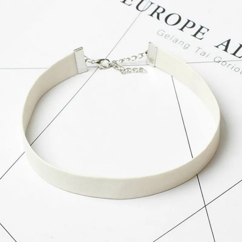 Женское кожаное ожерелье чокер готическое розового цвета 2020|gothic choker necklace|gothic