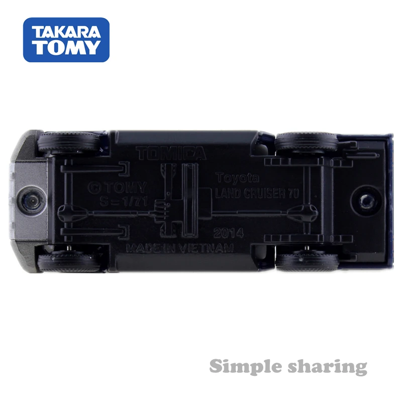 Takara Tomy Tomica Toyota LAND CRUISER Car No.103 Литые в масштабе 1:71 Миниатюрные модели коллекционные