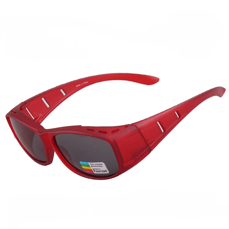 TOPSPORTS Polaroid Sunglasses Fit Over Sun Glasses UV400 protection Men Women myopia frame Eyewear for driving fishing walking