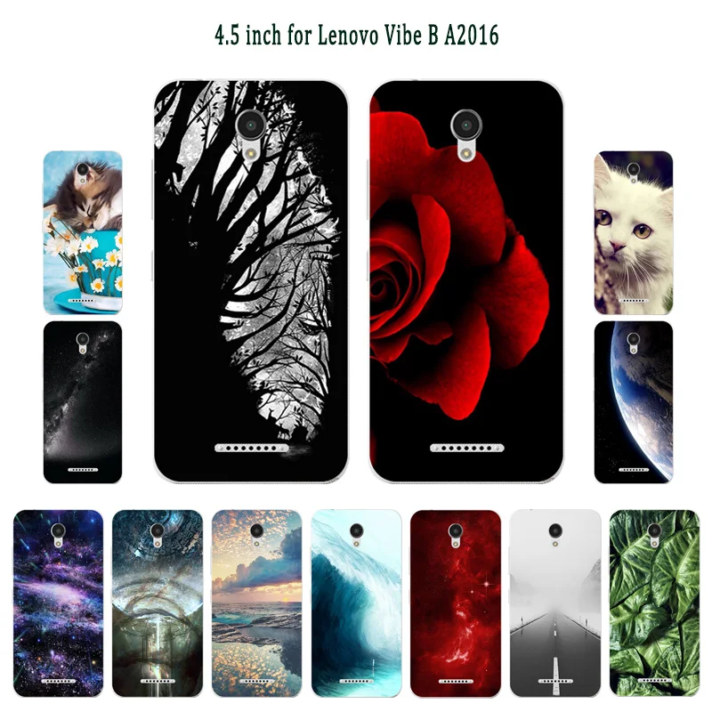 

Soft Phone Case For Lenovo Vibe A2016A40 A Plus A1010 A20 A1010a20 Back Cover Sleeping Painted For Lenovo Vibe B A2016 A40
