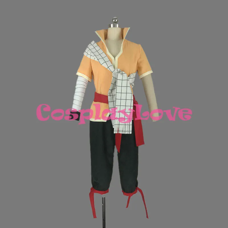 Fairy Tail: Dragon Cry Natsu Dragneel Cosplay Costume High