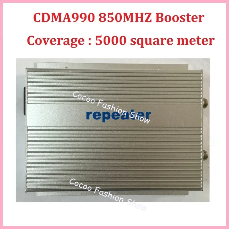

CDMA990-3W Amplifier 850MHz 3W (35dBm) coverage 5000 sq.m. Mobile Phone Cell Signal Booster CDMA Repeater