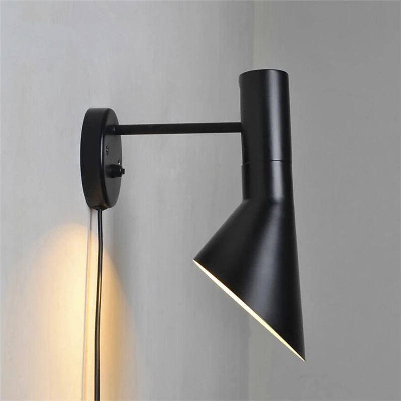 

Nordic New design Wall Lamp Led Lighting Europe Sconce Vintage Folding Iron Light Fixtures E27 Free Shipping AC85-265V