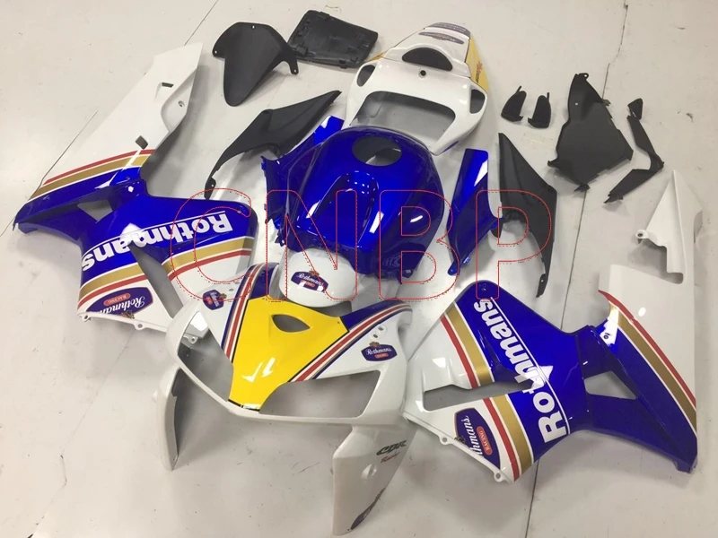 Пластиковые обтекатели CBR 600 RR 2005 2006 синий белый наборы для тела 06 набор всего нет