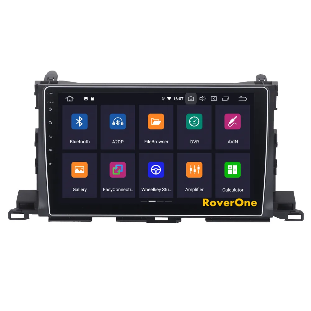 Flash Deal For Toyota Highlander Kluger 2015 2016 Android 9.0 Car Radio Stereo GPS Navigation Navi Media Multimedia System PhoneLink 13