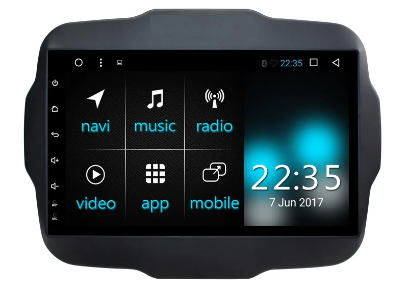 8 Core Android 8.1 Car GPS Navi For JEEP COMPASS / Patriot 2010 2016 with Radio BT AUX DVR WIFI