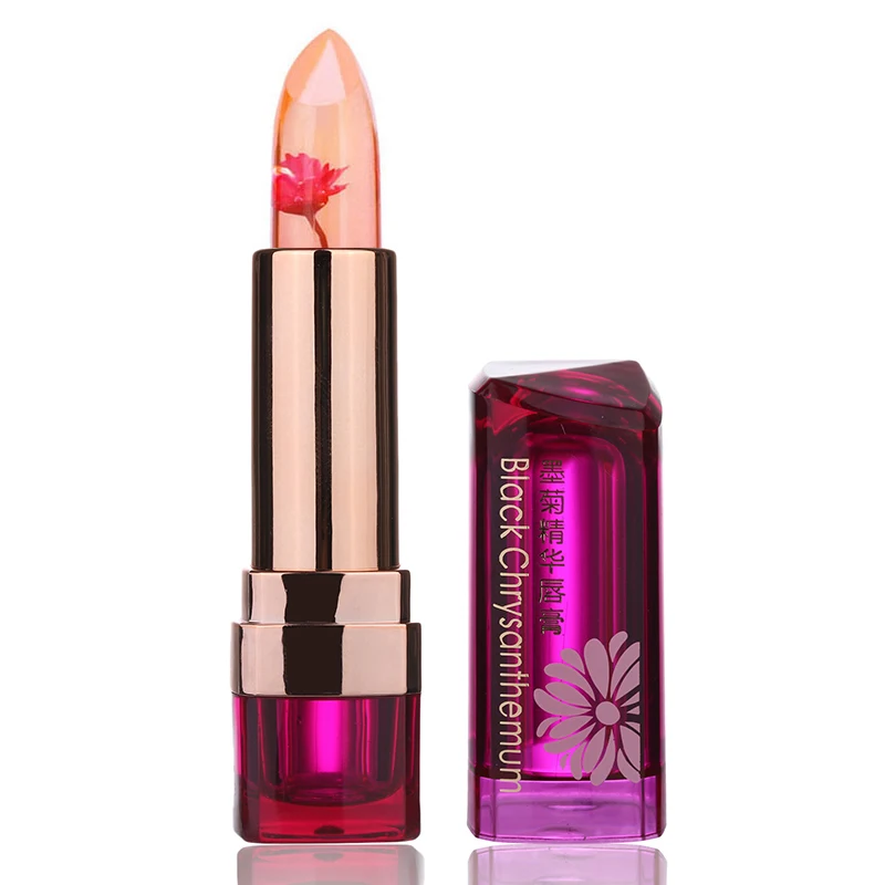 summer waterproof chrysanthemum cosmetic lipstick jelly fruit lip balm stick temperature change summer waterproof chrysanthemum cosmetic lipstick jelly fruit lip balm stick temperature change