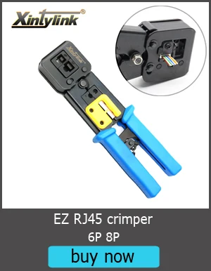 Xintylink Ez Rj45 Plug Ethernet Cable Connector Cat6 Cat5e Cat 6