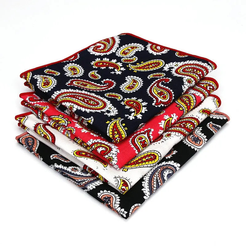 2018 New Unique Design 9 Color Men's Decorative Handkerchief Simple