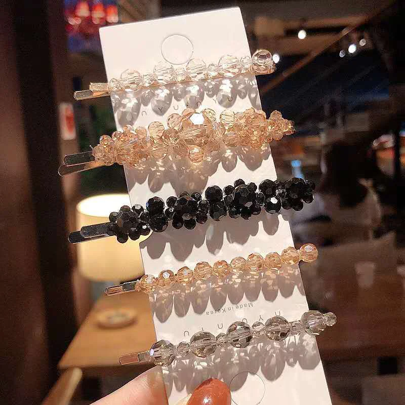 

Sale Shinning Crystal women hairpins flower hair clip Rhinestones Sweet Girls Hair Accessories Barrettes Weddings Gifts