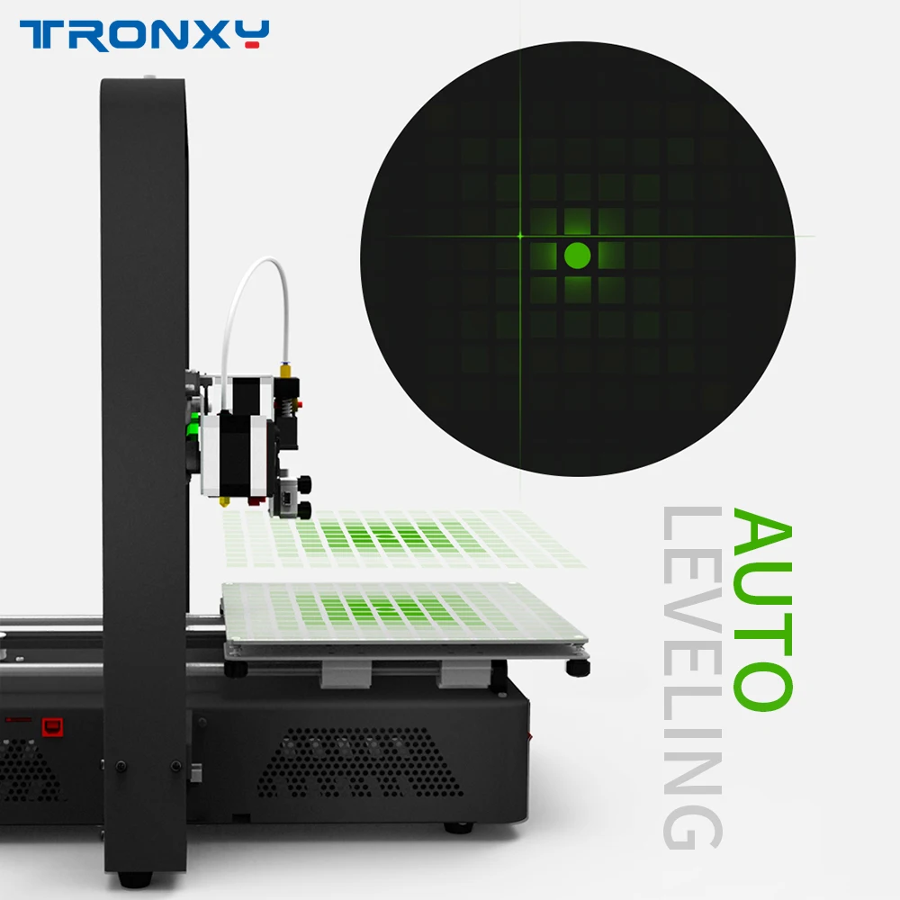 Просвет Tronxy 3d принтер X6A большой плюс размер Полный металлический TFT сенсорный