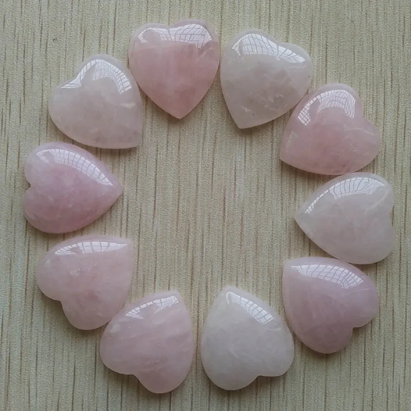 Бусины кабошоны из натурального камня в форме сердца 25 мм|beads for jewelry making|cabochon beadsbead