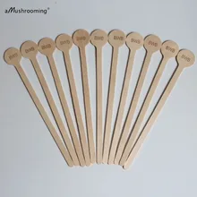 Коктейльные виски, персонализированные палочки для перемешивания, деревянные палочки для заваривания чая, коктейльные мешалки, индивидуальные штампы для напитков 15 см