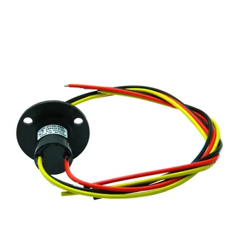 

ZSR022-3R20A Capsule Slip Ring for Automatic Arm Rings 3 Channel 20A Large Current Compact -ring Out Dia. 22mm