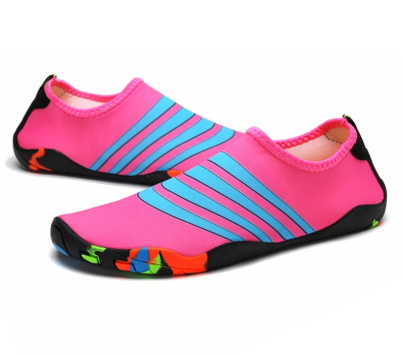 Clorts Summer Beach Shoes Water Shoes Men Mesh Lightweight Aqua Shoes (67)
