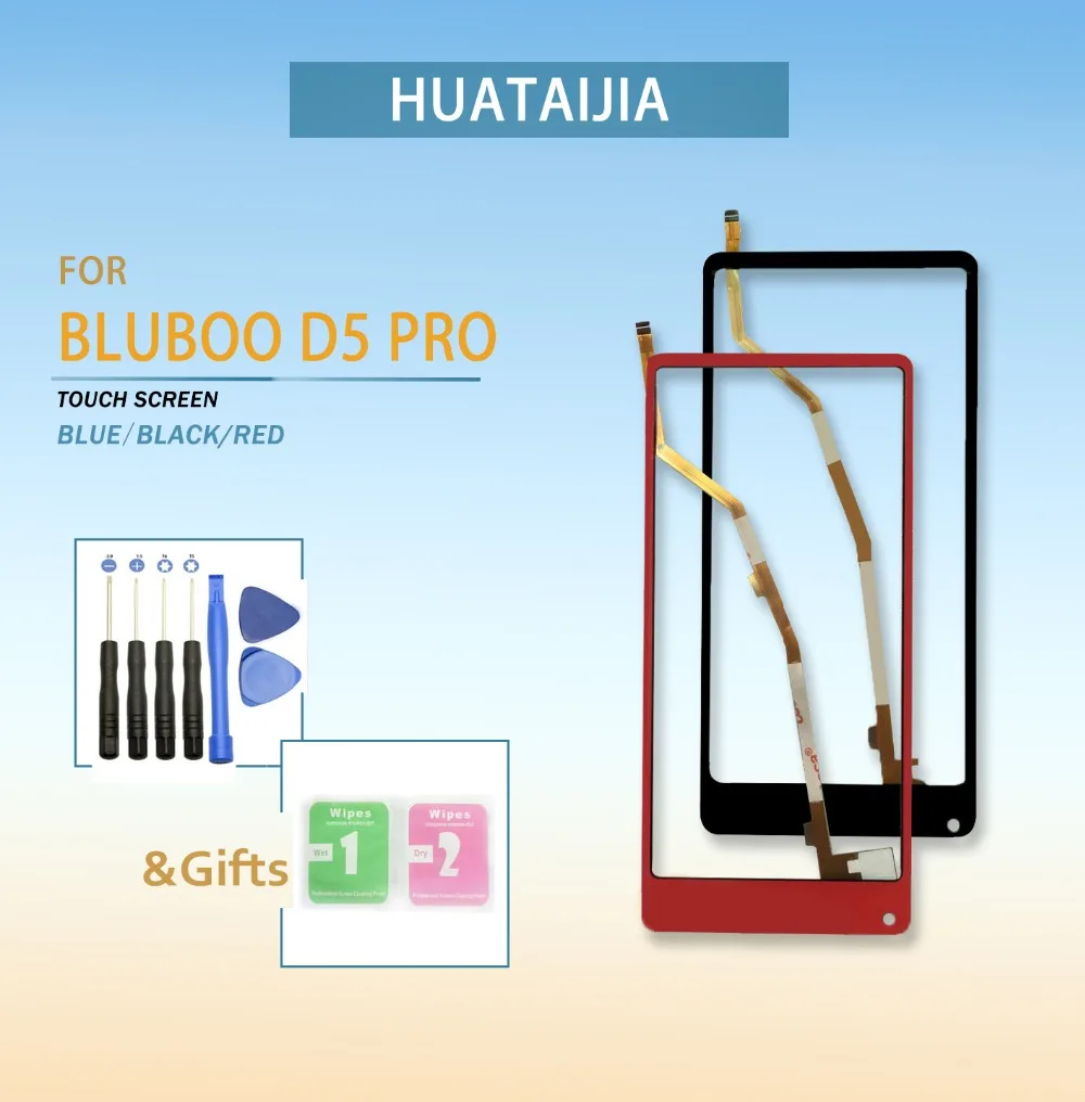 5.5inch New Digitizer blue/black/red colors for Bluboo D5 Pro touch screen Free Shipping+tool | Мобильные телефоны и