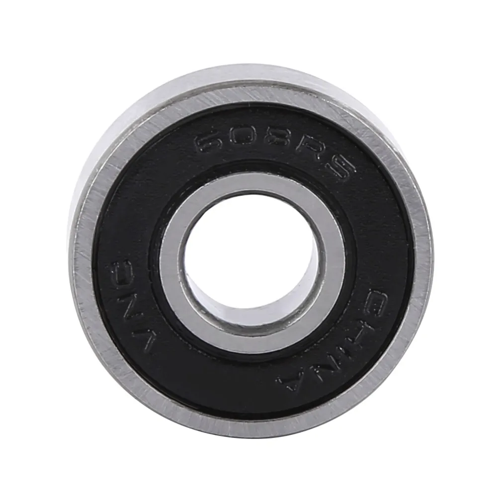 Ball Bearings 608-2RS Miniature Deep Groove Steel Sealed 8x22x7mm 10Pcs/Lot