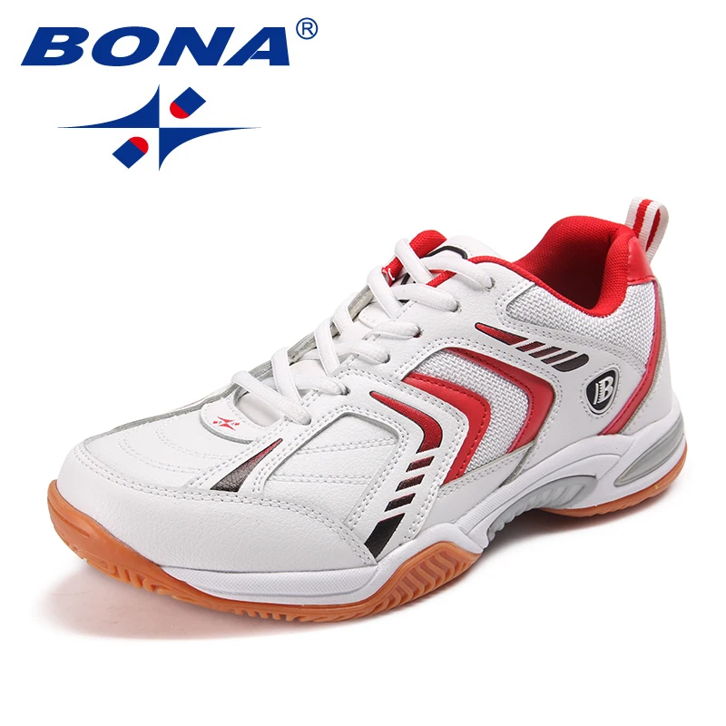 Ceny BONA nowy styl klasyczny męskie buty do tenisa zasznurować męskie buty sportowe odkryte buty do biegania komfortowe światło darmowa wysyłka