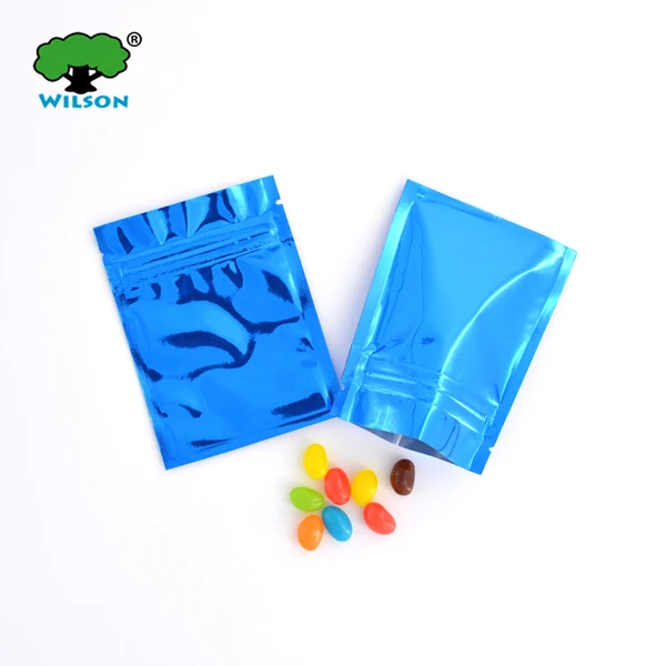 Colorful Full-Width Zip Lock Gift Packaging Bag – Vibrant Foil Design Pouch