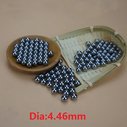 

1kg/lot Diameter 4.46mm steel ball Dia 4.46mm high-carbon steel balls bearing precision G100