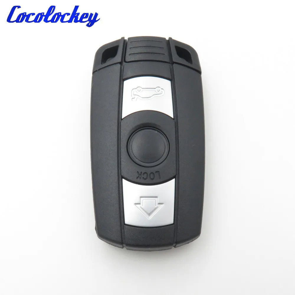 Cocolockey 3 кнопки дистанционного ключа Fob 868 МГц подходит для BMW E90 дистанционный ключ