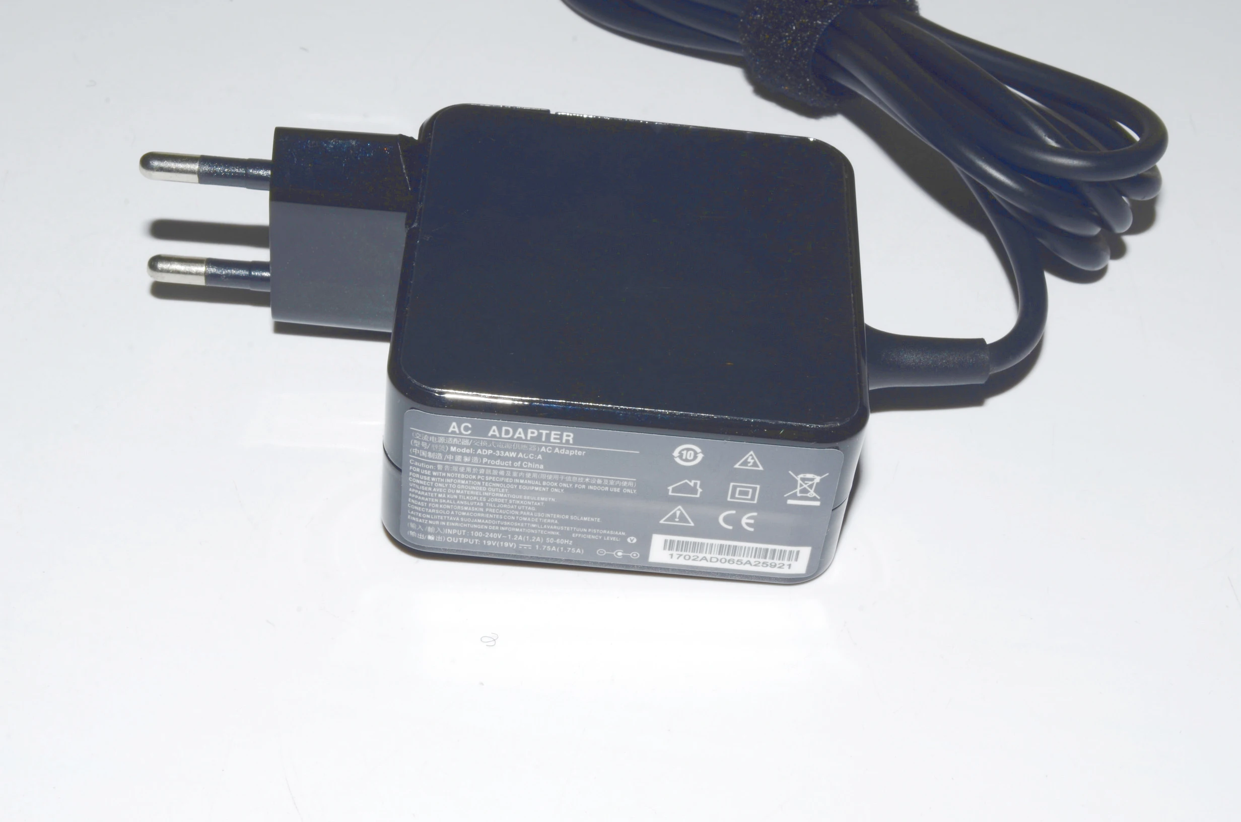 JIGU 19V 1.75A 33 Вт AC Мощность адаптер ноутбука Зарядное устройство для Asus F201E F202 F202E X551MA