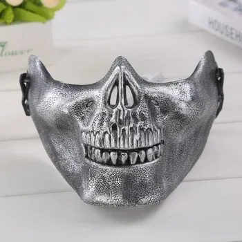 

Horror Skeleton Skull Full Face Mask Masquerade Outdoor Hunting Tactical Games Battlefield Mask Shield Party Decoration