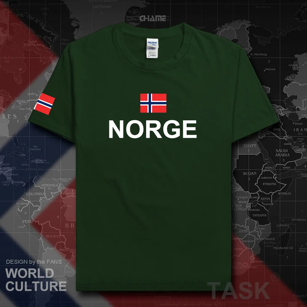 Норвежские Norge мужские футболки мода 2017 Джерси футболка национальной команды
