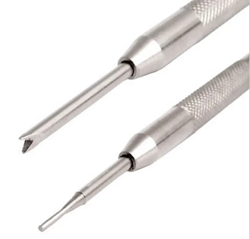 2Pcs Durable Watch For Band Strap Spring Bar Pin Link Repair Adjust Remover Tool Stainless Steel Men/Women | Наручные часы