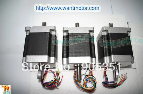 

Promotion of Wantai !!! High 3 PCS CNC controller kit 892 oz-in Step CNC Motor dual shaft