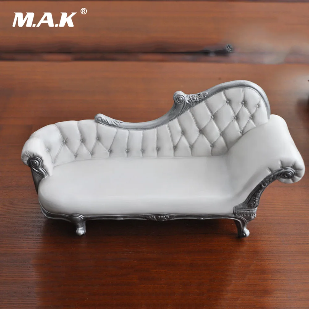 1 6 Scale White European Style Long Sofa Furniture Action Figure Ik Ac 14 For Accessory