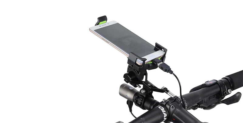 Flash Deal ROCKBROS Bike Bicycle Light Waterproof IPX6 USB Rechargeable 18650 3000 MAh Power LED 1000 Lumen Bank Flashlight MTB Accessories 5