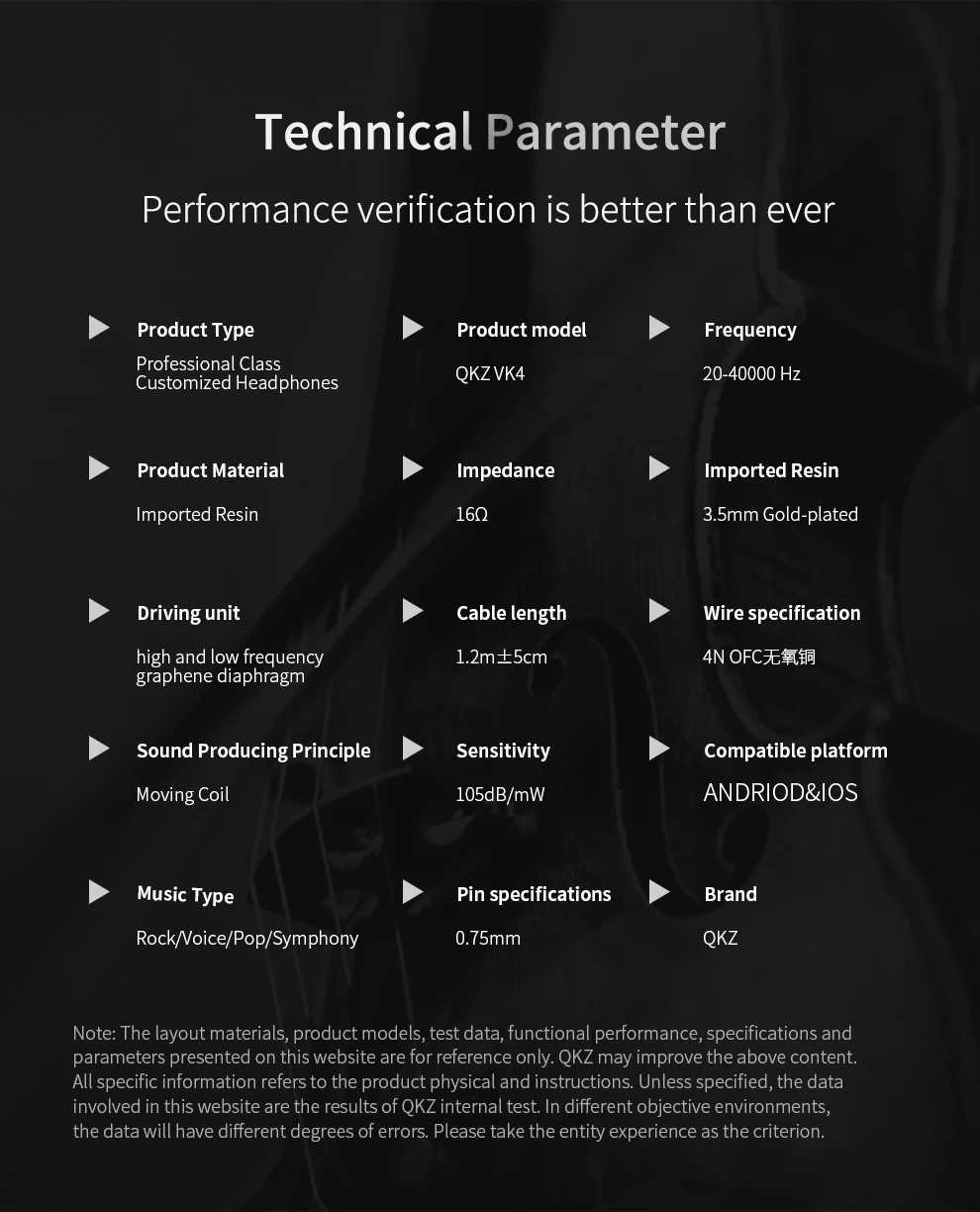 QKZ VK4 Знч тяжелый бас наушники гарнитура Hi-Fi наушники Утюг управления Музыка Движение exchange Bluetooth кабель