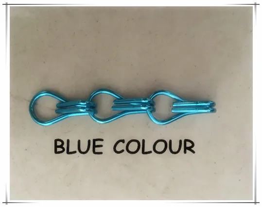 Алюминиевая цепь Link Fly screen(Великобритания - Цвет: Синий