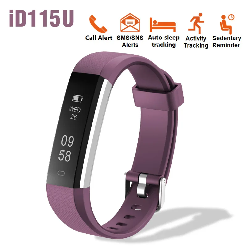 

Fitness Bracelet Band Smart Watch Women Bluetooth SMS Call Remind Activity Tracker Sleep Monitor Smart Wristband For IOS Android