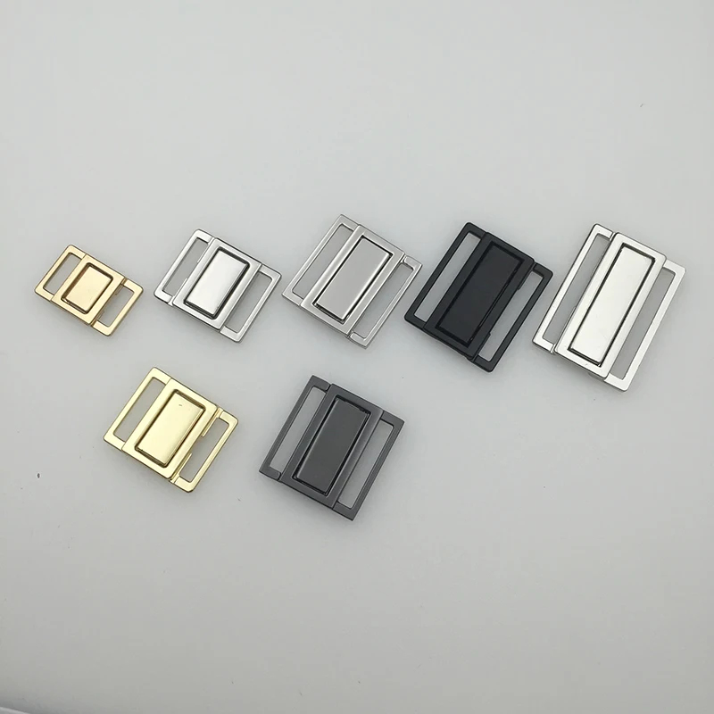 

High quality salt spray test 48 hours swimwear buckle bra metal front closure 500sets/lot